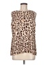 CAbi 100% Polyester Ivory Sleeveless Blouse Size M - photo 1