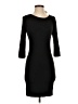 Soprano Solid Black Cocktail Dress Size S - photo 1