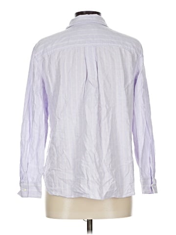 Ann Taylor LOFT Long Sleeve Button-Down Shirt (view 2)