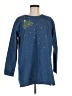 Daniel Benjamin Stars Blue Long Sleeve Top Size M - photo 1