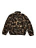 Old Navy 100% Polyester Camo Brown Green Jacket Size 8 - photo 2
