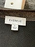 Evereve Metallic Silver Short Sleeve Blouse Size S - photo 7