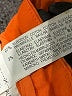Zara Color Block Orange Jeans Size 10 - photo 8