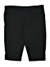 Roaman's Solid Black Athletic Shorts Size 18 Petite (L) - photo 2