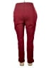Rafaella Solid Red Burgundy Casual Pants Size 1X - photo 2