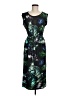oasis Tropical Black Cocktail Dress Size M - photo 1