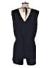 Ann Taylor LOFT 100% Rayon Solid Black Romper Size S - photo 2
