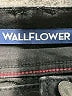 Wallflower Solid Black Shorts Size 5 - photo 3
