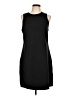 Cos Solid Black Cocktail Dress Size L - photo 1