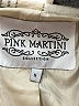 Pink Martini 100% Polyester Plaid Ivory Coat Size S - photo 6