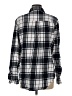 Altar'd State 100% Cotton Plaid Gray Long Sleeve Button-Down Shirt Size M - photo 2