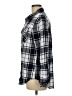 Altar'd State 100% Cotton Plaid Gray Long Sleeve Button-Down Shirt Size M - photo 5