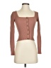 Madewell Brown Long Sleeve Top Size XS - photo 1