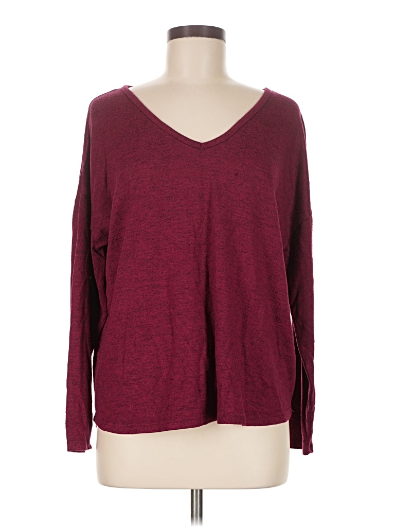 Pre-owned Dip Long Sleeve T-shirt In Burgundy