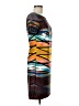 Maia Graphic Teal Casual Dress Size 8 - photo 4