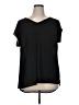 Halogen Black Short Sleeve Blouse Size 1X - photo 1