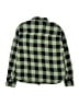 Zara Checkered-gingham Green Long Sleeve Button-Down Shirt Size 13 - 14 - photo 2