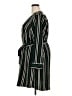 Express 100% Polyester Stripes Green Casual Dress Size XL - photo 5