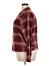 Krazy Kat 100% Cotton Plaid Burgundy Long Sleeve Button-Down Shirt Size XL - photo 5