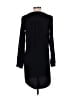 Just Fab 100% Polyester Solid Black Casual Dress Size S - photo 2