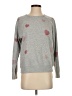 Caslon Hearts Gray Sweatshirt Size XS - photo 1