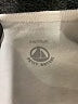 Petit Bateau 100% Cotton Solid Ivory Long Sleeve Onesie 0-3 MO / 3 MO - photo 3
