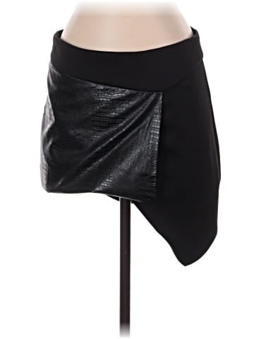 Lucca Couture Faux Leather Skirt (view 1)