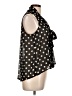 Truth NYC 100% Polyester Polka Dots Black Sleeveless Blouse Size L - photo 4