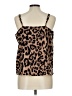 Hayden 100% Polyester Brown Sleeveless Blouse Size L - photo 2