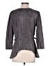 Miilla 100% Pvc Gray 3/4 Sleeve Top Size M - photo 2