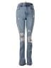 Hollister Hearts Blue Jeans Size 26 waist - photo 1