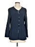 Basix 100% Silk Blue Silk Blazer Size XS - photo 1