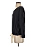 Eberjey Black Long Sleeve Top Size S - photo 5