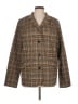 J.Jill Plaid Brown Coat Size L (tall) - photo 1