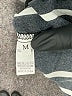 Unbranded 100% Polyester Stripes Black Long Sleeve Blouse Size M - photo 5