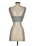 Emory Park Silver Tube Top Size S - photo 2