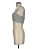 Emory Park Silver Tube Top Size S - photo 5