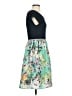 Weston Floral Teal Casual Dress Size S - photo 4