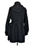 MICHAEL Michael Kors 100% Polyester Black Blue Trenchcoat Size S - photo 2