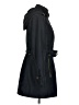 MICHAEL Michael Kors 100% Polyester Black Blue Trenchcoat Size S - photo 4