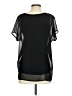 Design History 100% Polyester Black Short Sleeve Blouse Size S - photo 2