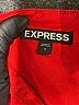 Express Solid Red Formal Skirt Size 4 - photo 4