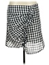 Lilis Closet Checkered-gingham Gray Black Casual Skirt Size M - photo 1