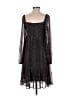 Just... Taylor Paisley Black Cocktail Dress Size XXS (estimated) - photo 2