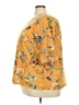 Westport Yellow Short Sleeve Blouse Size 3X - photo 5