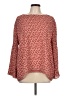Max Studio 100% Polyester Red Long Sleeve Blouse Size L - photo 1