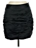 Express Solid Black Formal Skirt Size 6 - photo 1