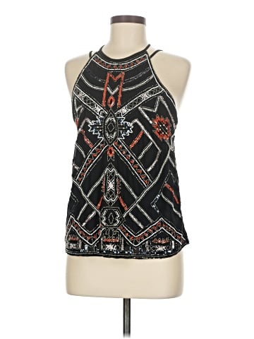 Parker Sleeveless Silk Top (view 1)