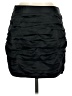 Express Solid Black Formal Skirt Size 6 - photo 2