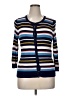 Halogen 100% Viscose Blue Cardigan Size XL (petite) - photo 1